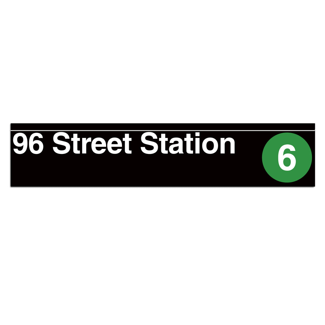 96 Street (6) Sign