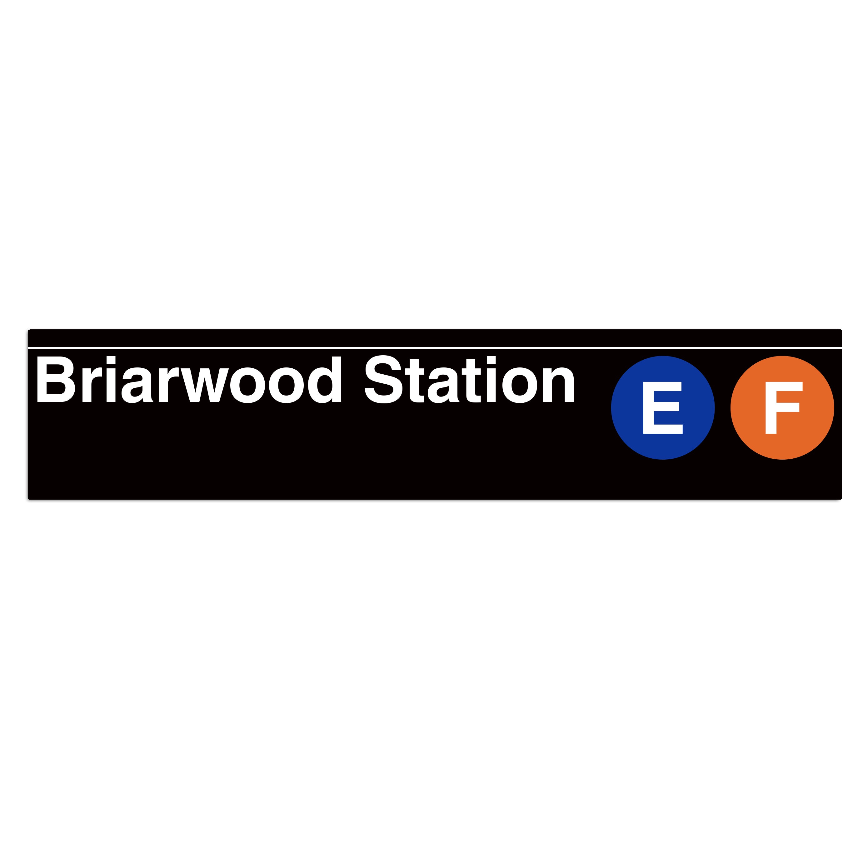Briarwood (E F) Sign