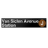 Van Siclen Avenue Station sign with letter &