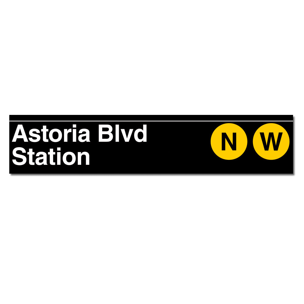 Astoria Boulevard Sign (N W)