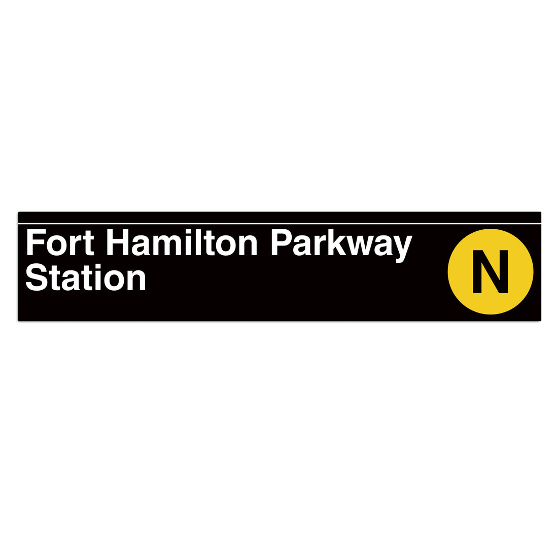 Fort Hamilton Parkway (N) Sign