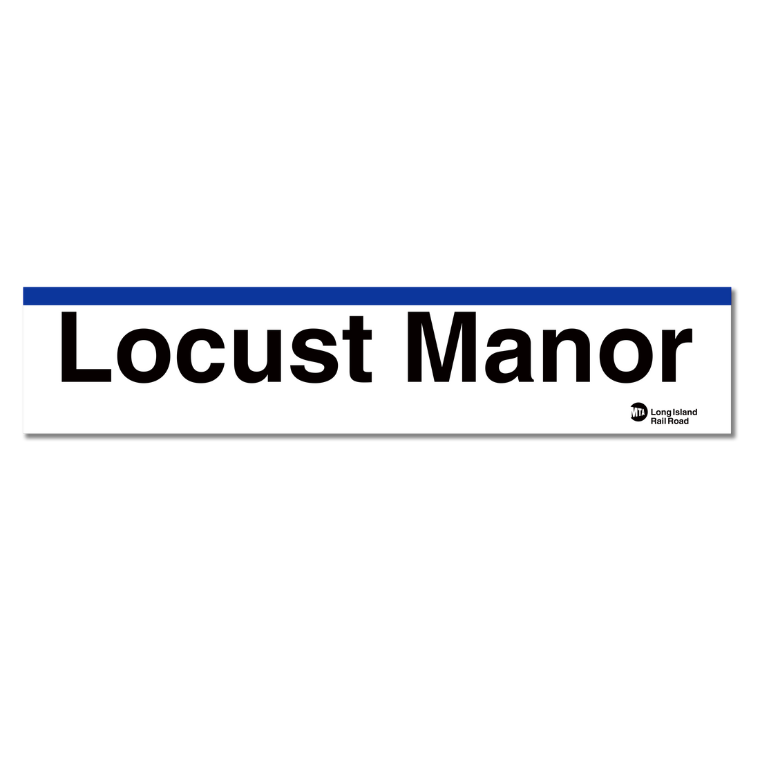 Locust Manor LIRR Sign