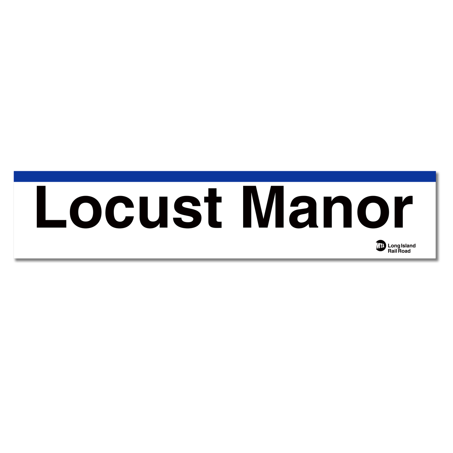 Locust Manor LIRR Sign