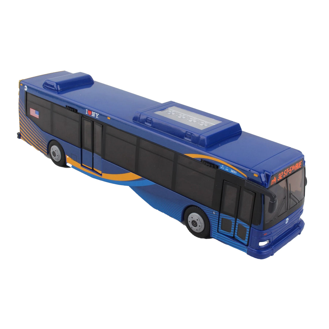 MTA Bus Model (New Colors)