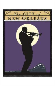 City of New Orleans Poster