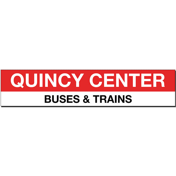Quincy Center Sign