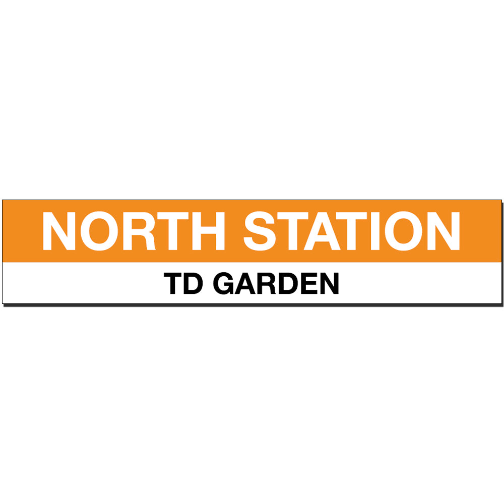 North Station Sign