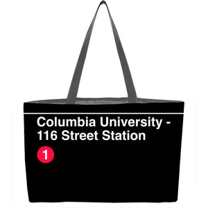 Columbia University / 116 Street (1) Weekender Tote