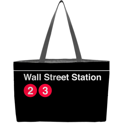 Wall Street (2 3) Weekender Tote