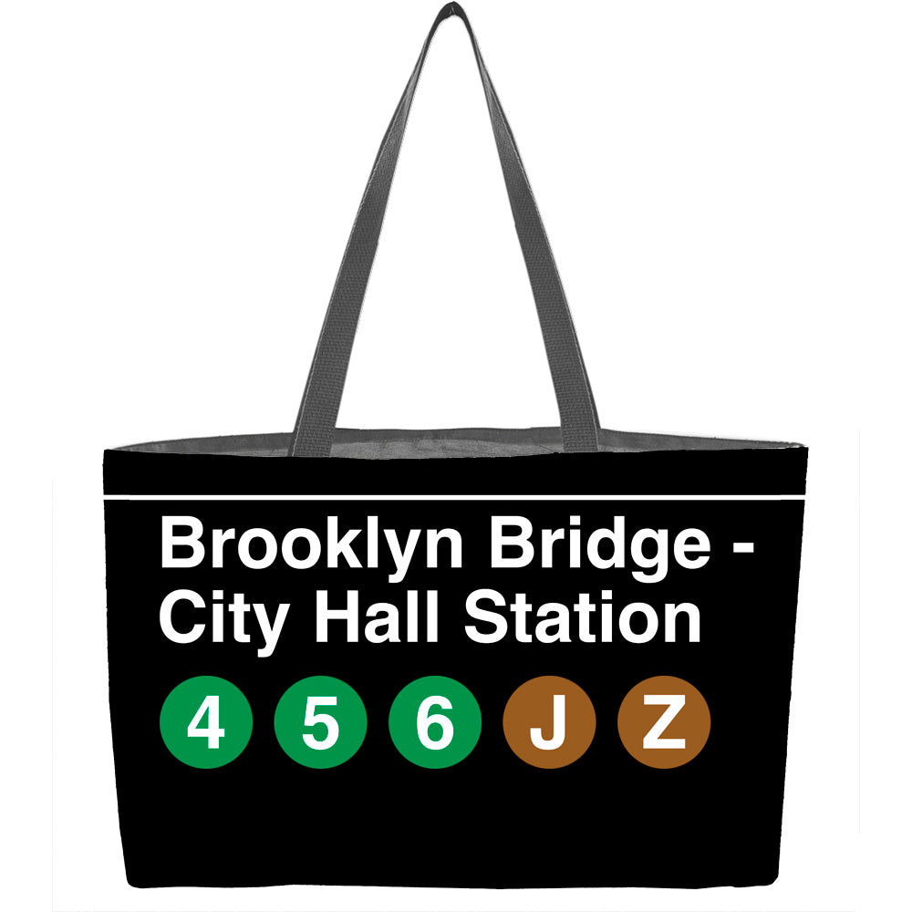 Brooklyn Bridge / City Hall Weekender Tote