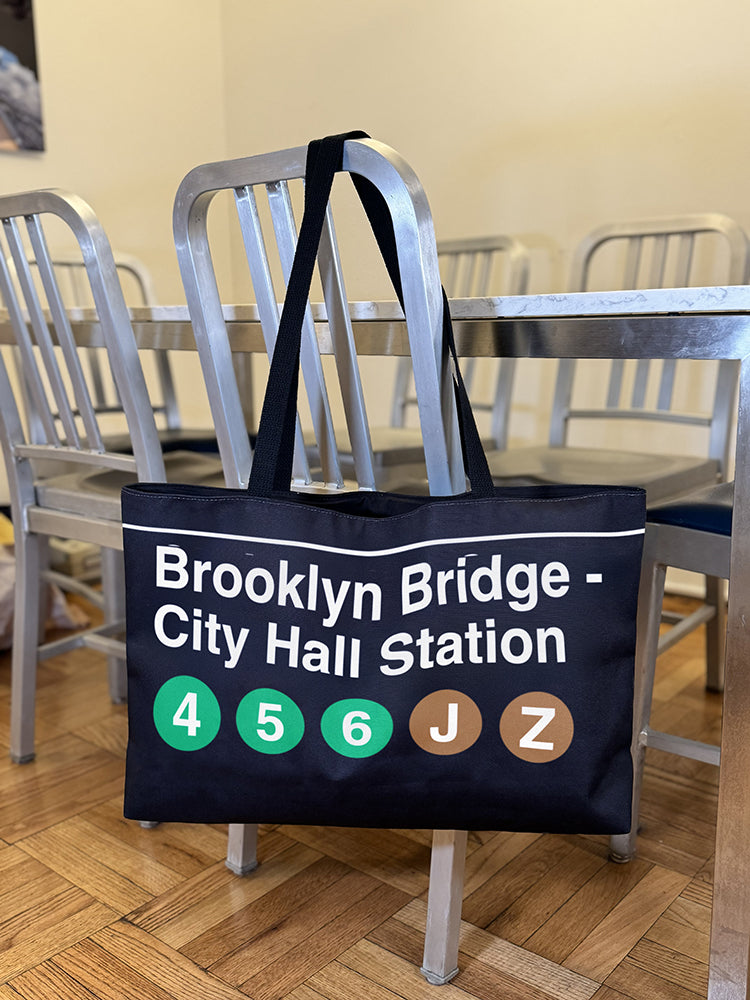 Brooklyn Bridge / City Hall Weekender Tote