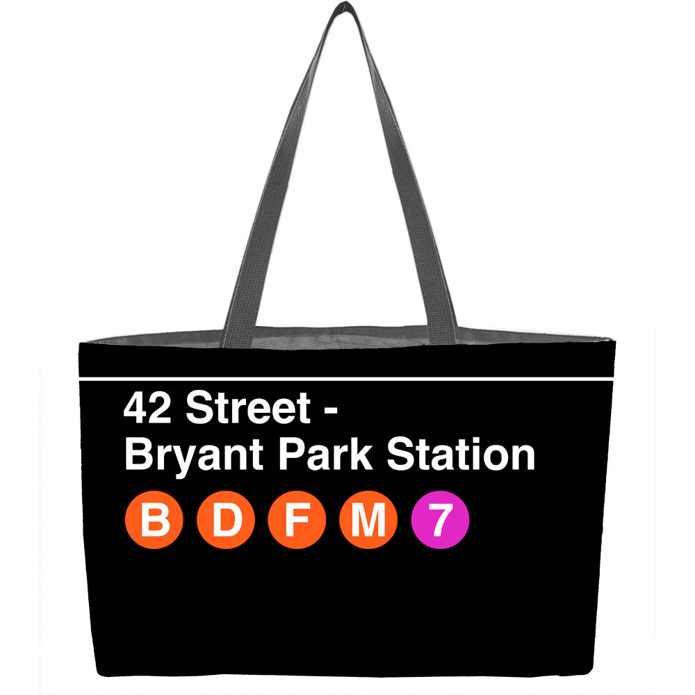 42 St / Bryant Park Weekender Tote