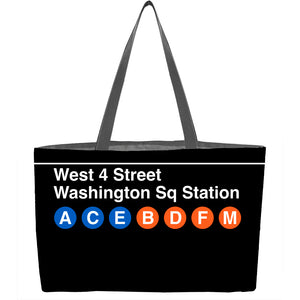 Washington Square / West 4 Street Weekender Tote