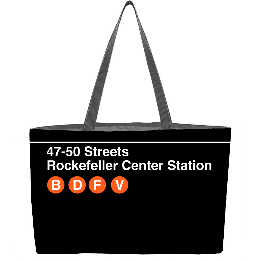 47-50 Street / Rockefeller Center Weekender Tote