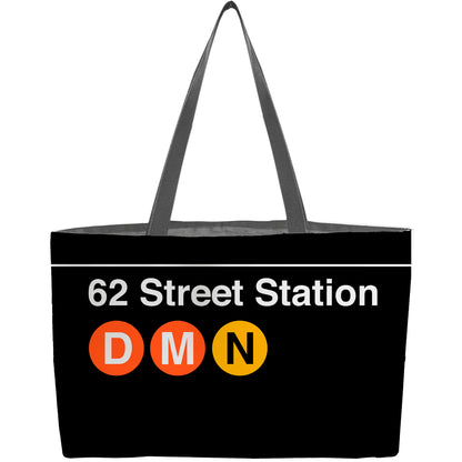 62 Street (D M N) Weekender Tote