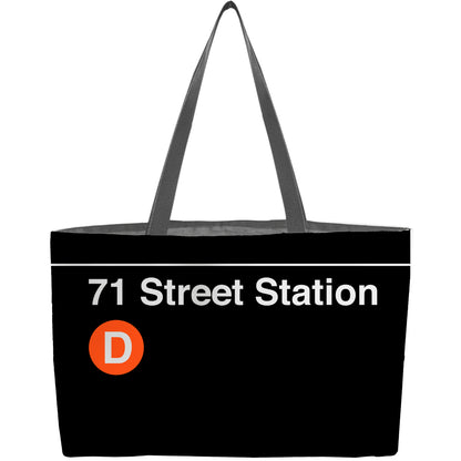 71 Street (D) Weekender Tote