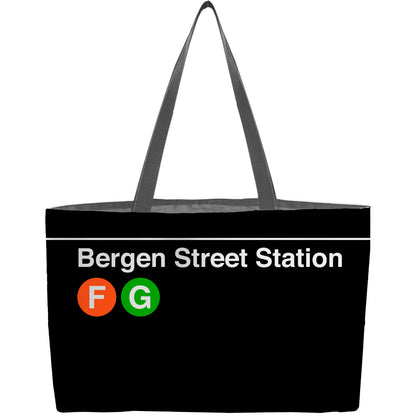 Bergen Street (F G) Weekender Tote