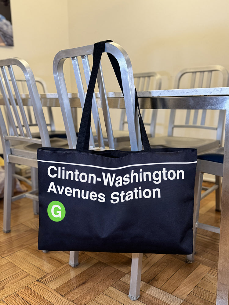 Clinton / Washington Avenues Weekender Tote