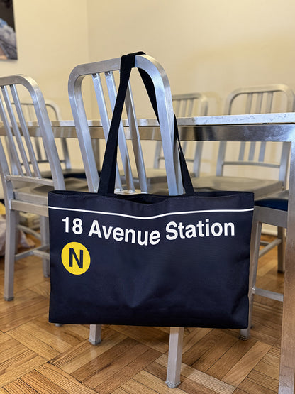 18 Avenue (N) Weekender Tote