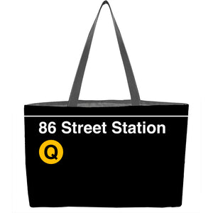 86 Street (Q) Weekender Tote