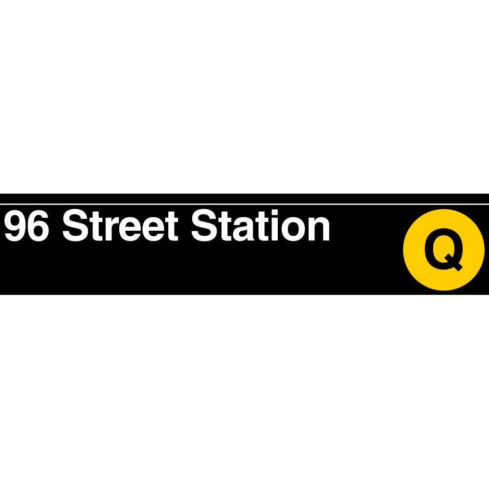 96 Street (Q) Sign