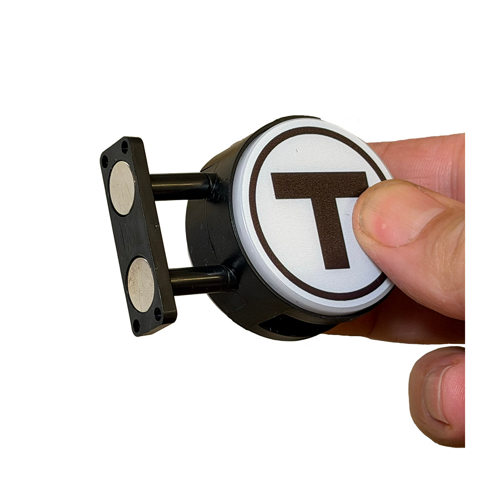 MBTA Logo LED Magnet