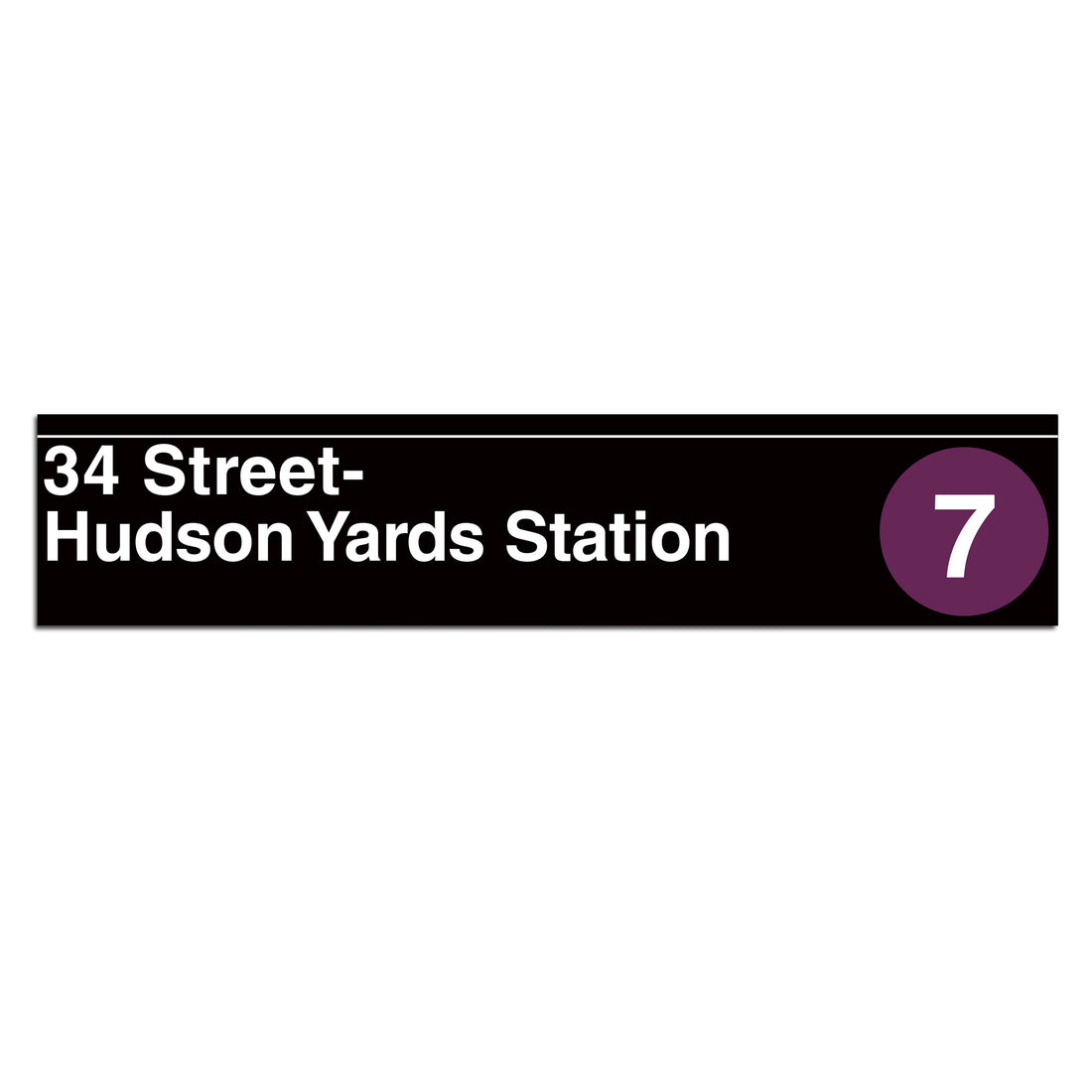34 Street - Hudson Yards Sign
