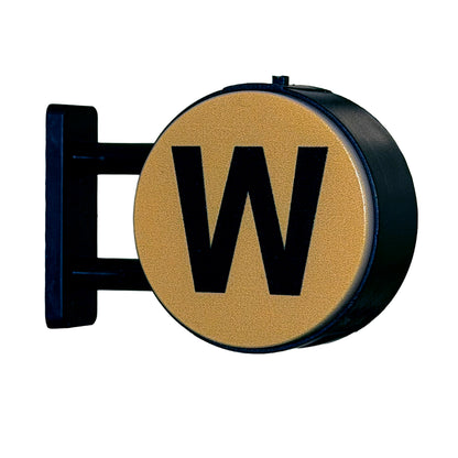 W Train LED Magnet