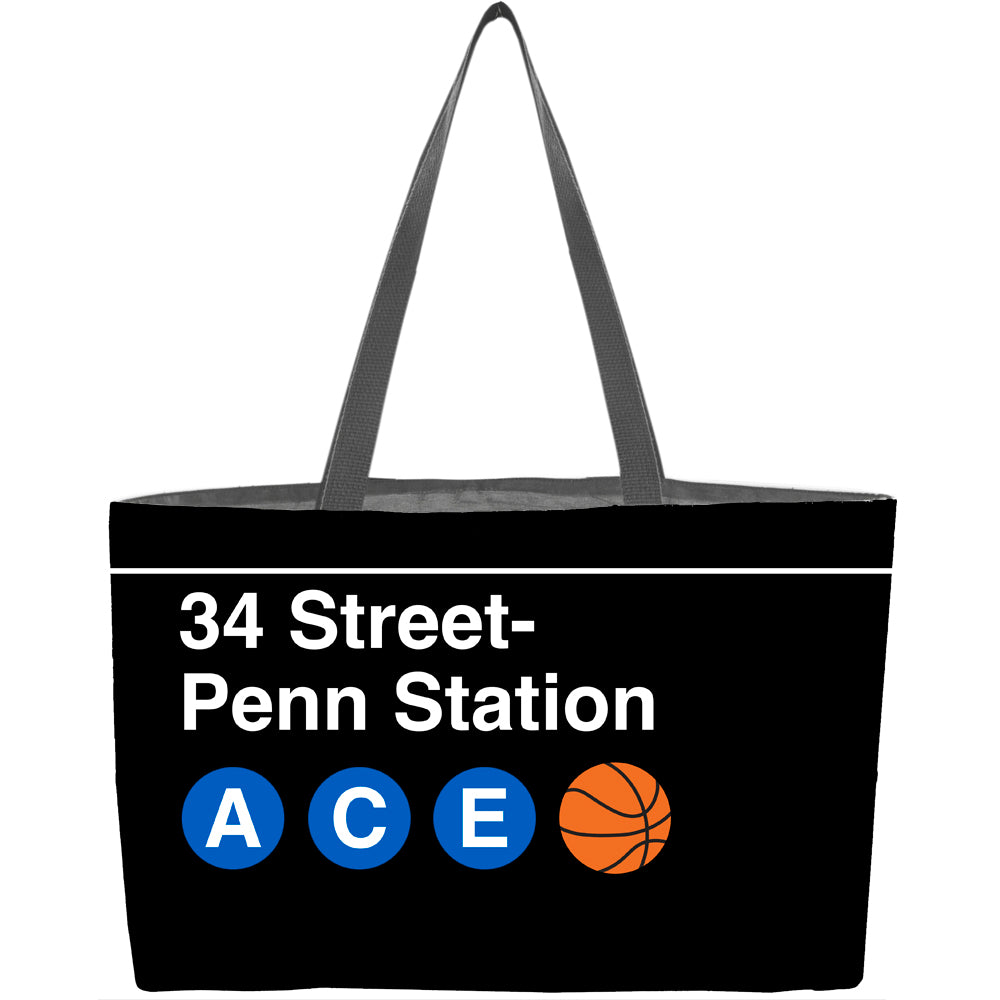 34 Street-Penn Station (A C E Basketball) Weekender Tote