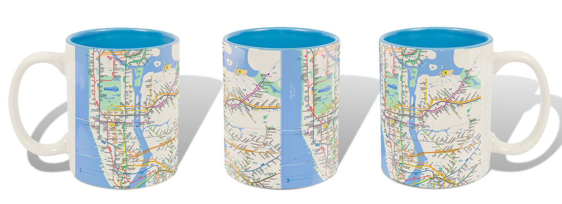 Subway Map Mug