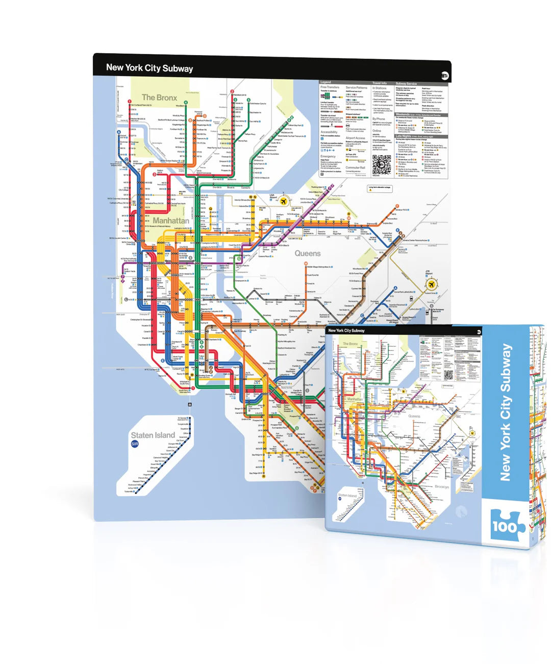 MTA Subway Map Mini Puzzle