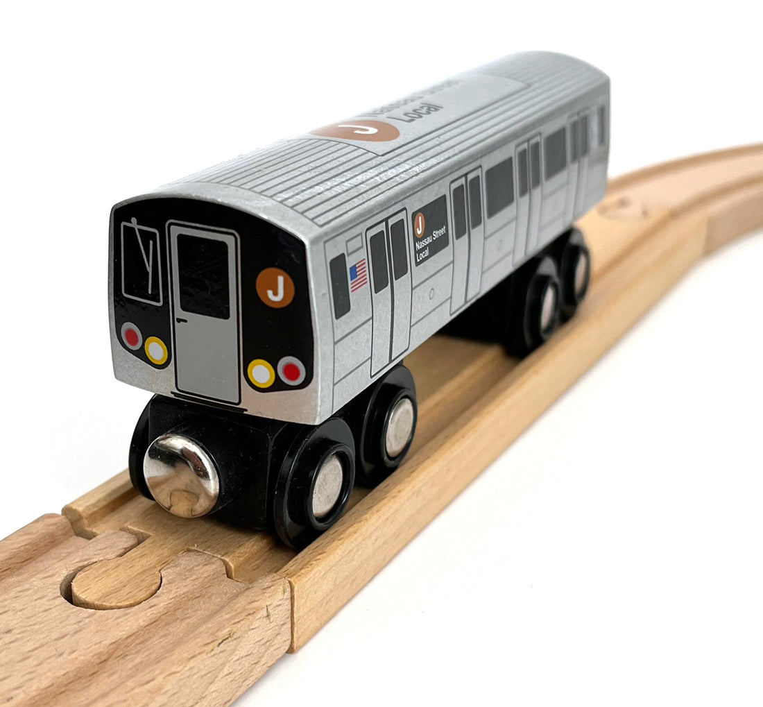 J Train (Nassau Street Local) Wooden Train