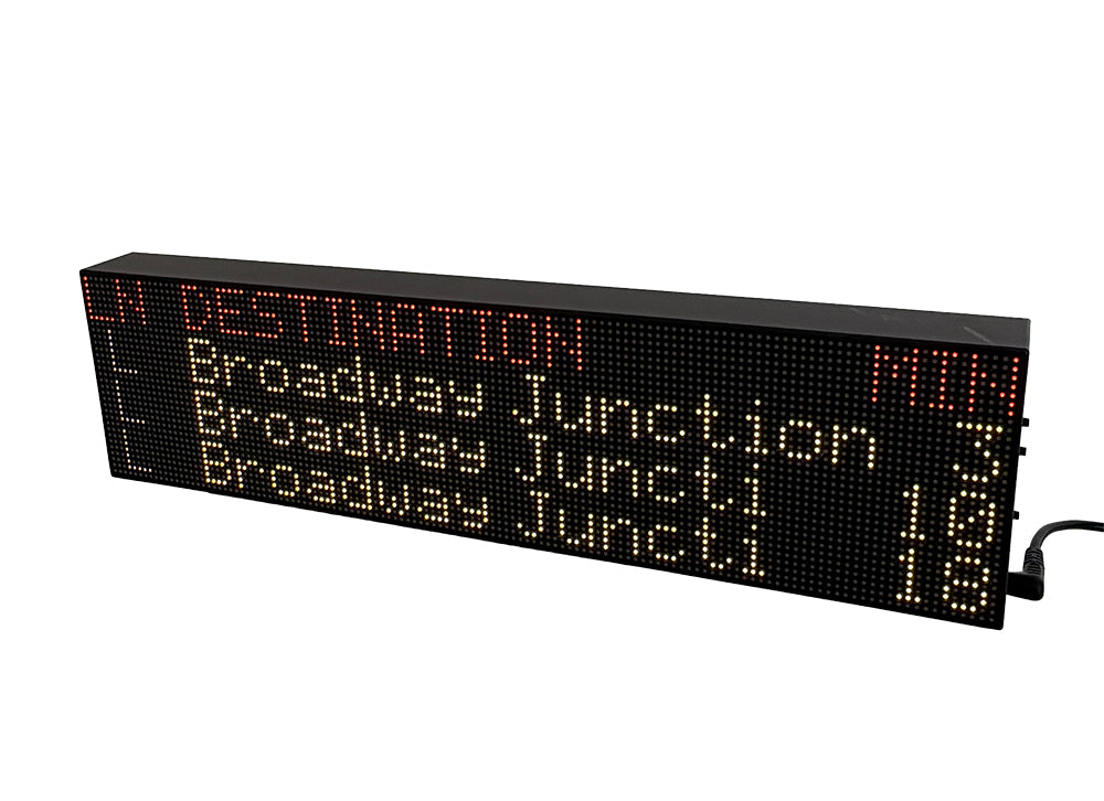 MTA Subway &amp; Rail Arrival Sign