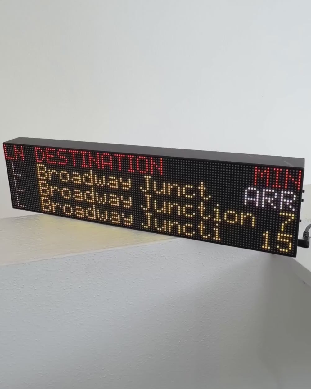 MTA Subway & Rail Arrival Sign – Transit Gifts