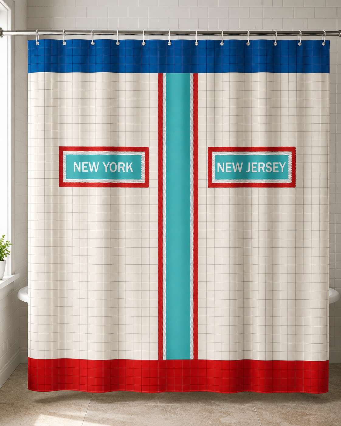 Holland Tunnel (New York / New Jersey) Shower Curtain