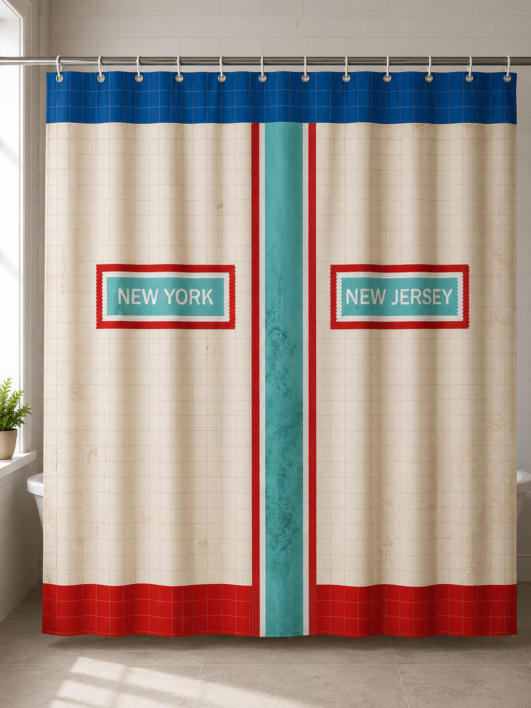 Holland Tunnel (New York / New Jersey) Shower Curtain