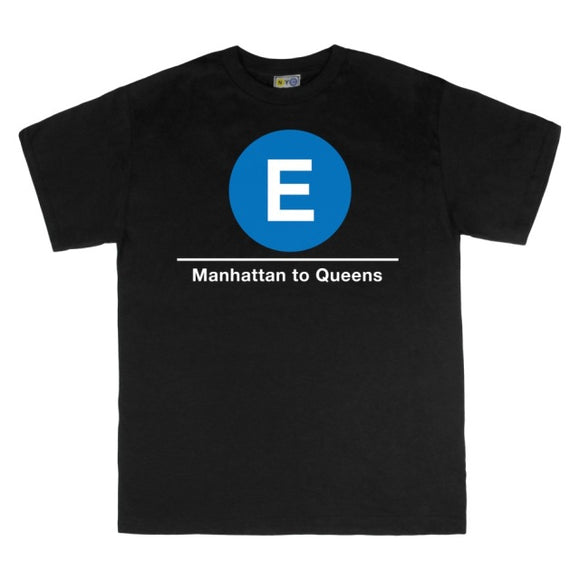 E (Manhattan to Queens) T-Shirt
