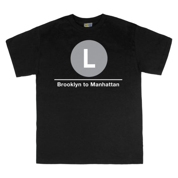 L (Brooklyn to Manhattan) T-Shirt