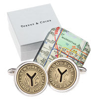 Tokens Cuff Links (Sterling Silver)
