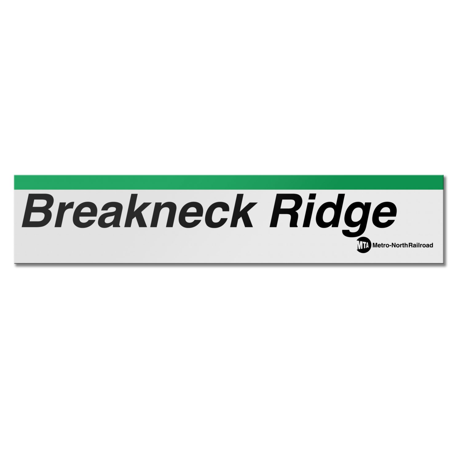 Breakneck Ridge Sign