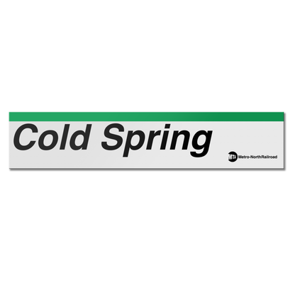 Cold Spring Sign