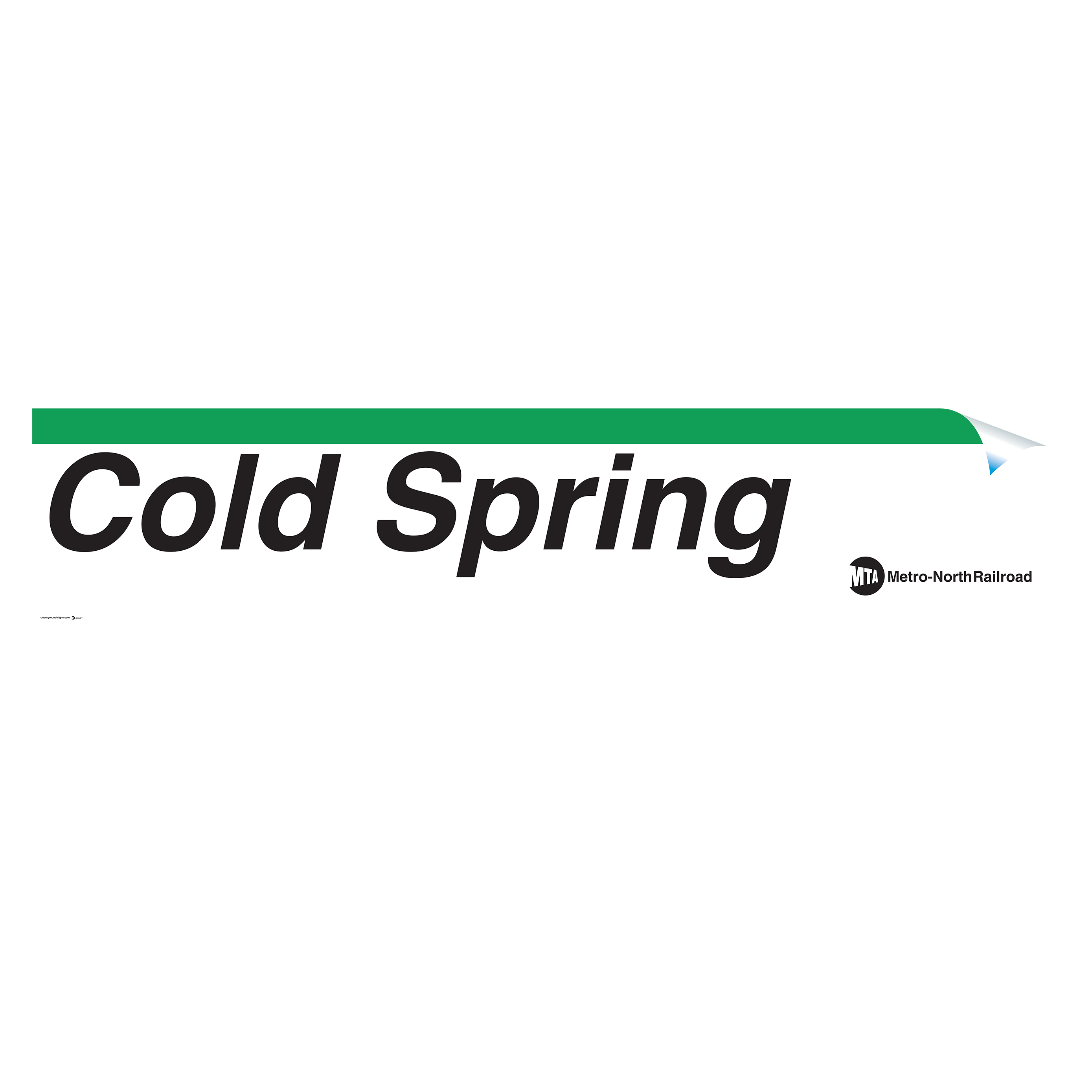 Cold Spring Sign