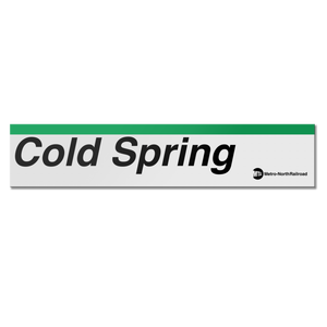 Cold Spring Sign