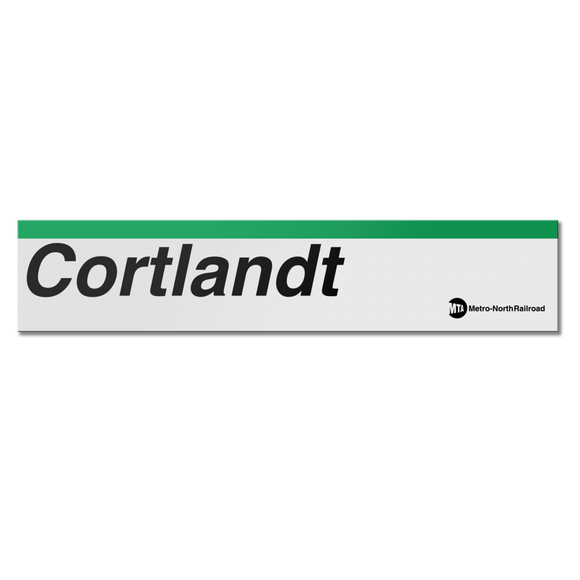 Cortlandt Sign