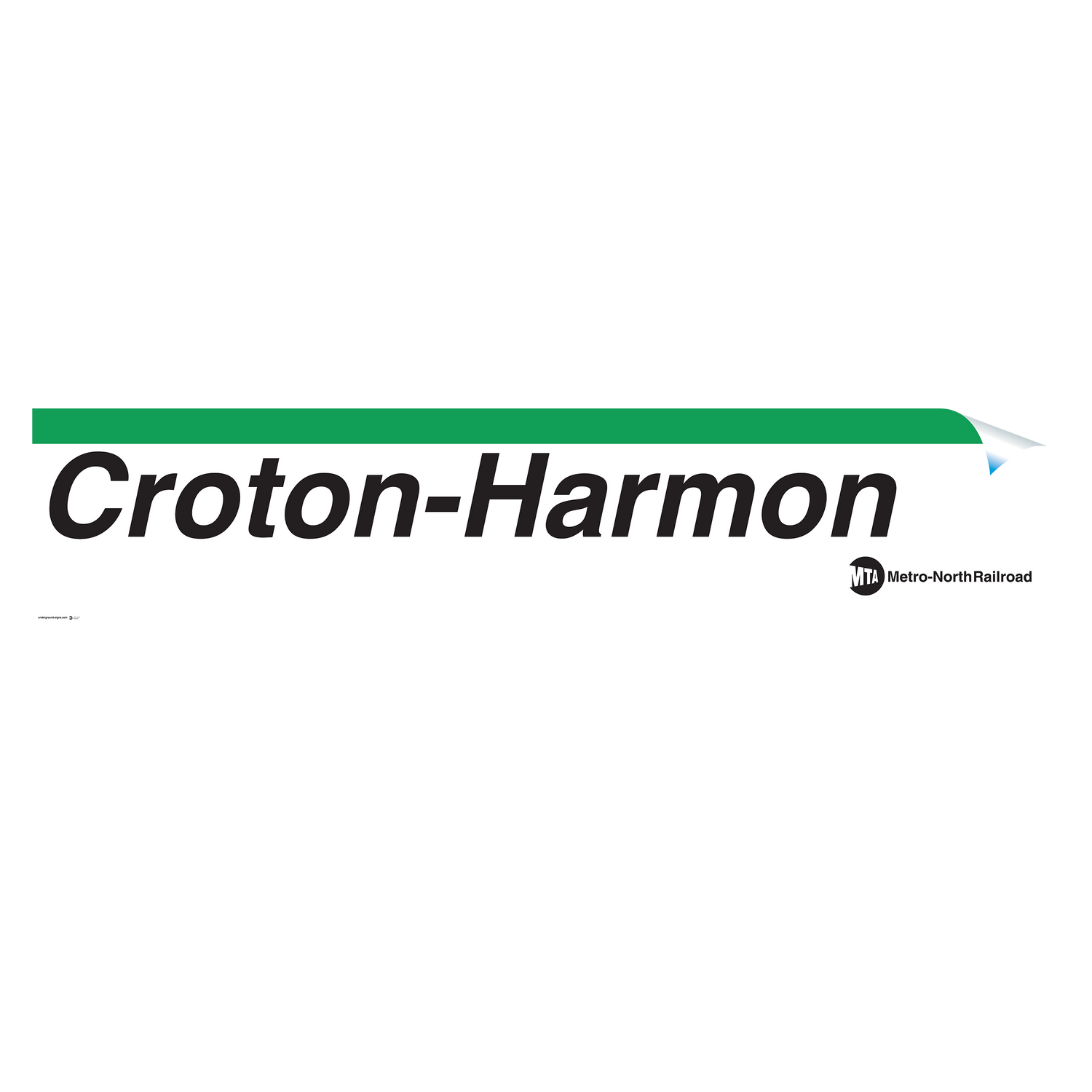 Croton-Harmon Sign