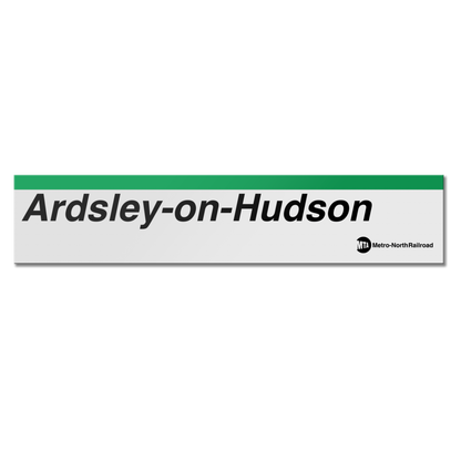 Ardsley-on-Hudson  Sign