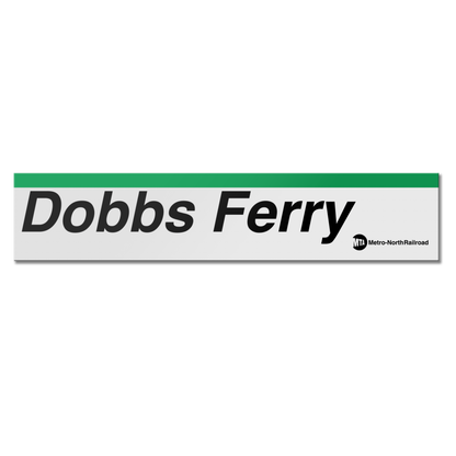 Dobbs Ferry Sign