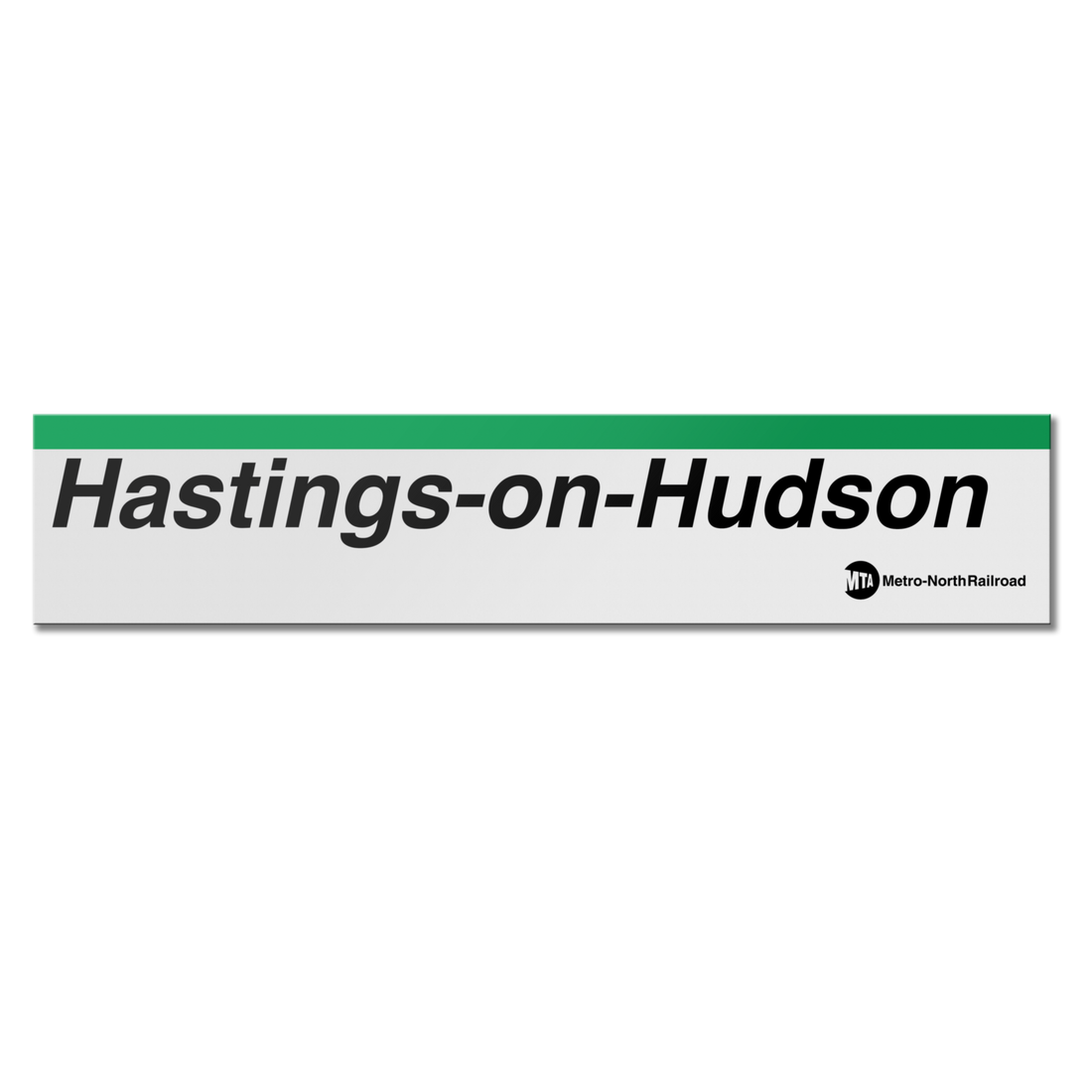 Hastings-on-Hudson Sign