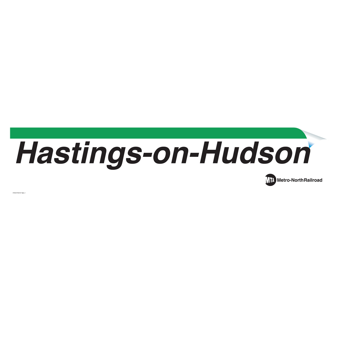 Hastings-on-Hudson Sign