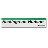 Hastings-on-Hudson Sign
